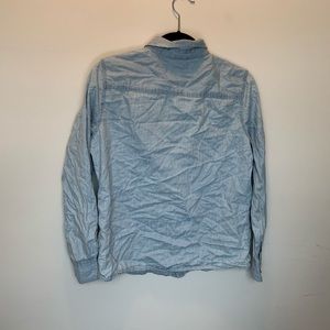 Denim button down shirt